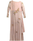 Dolly J Pink Tulle Sharara Set