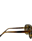 LOEWE EYEWEAR Aviator-style tortoiseshell acetate sunglasses