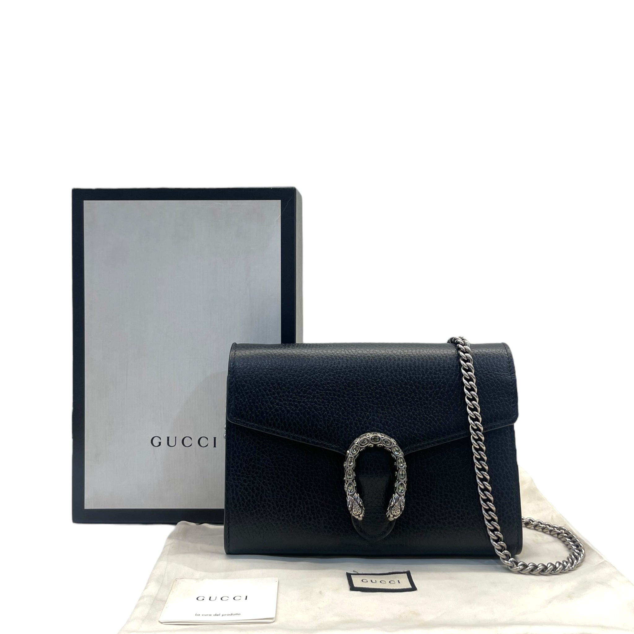 Gucci New Dionysus Bag Black Small