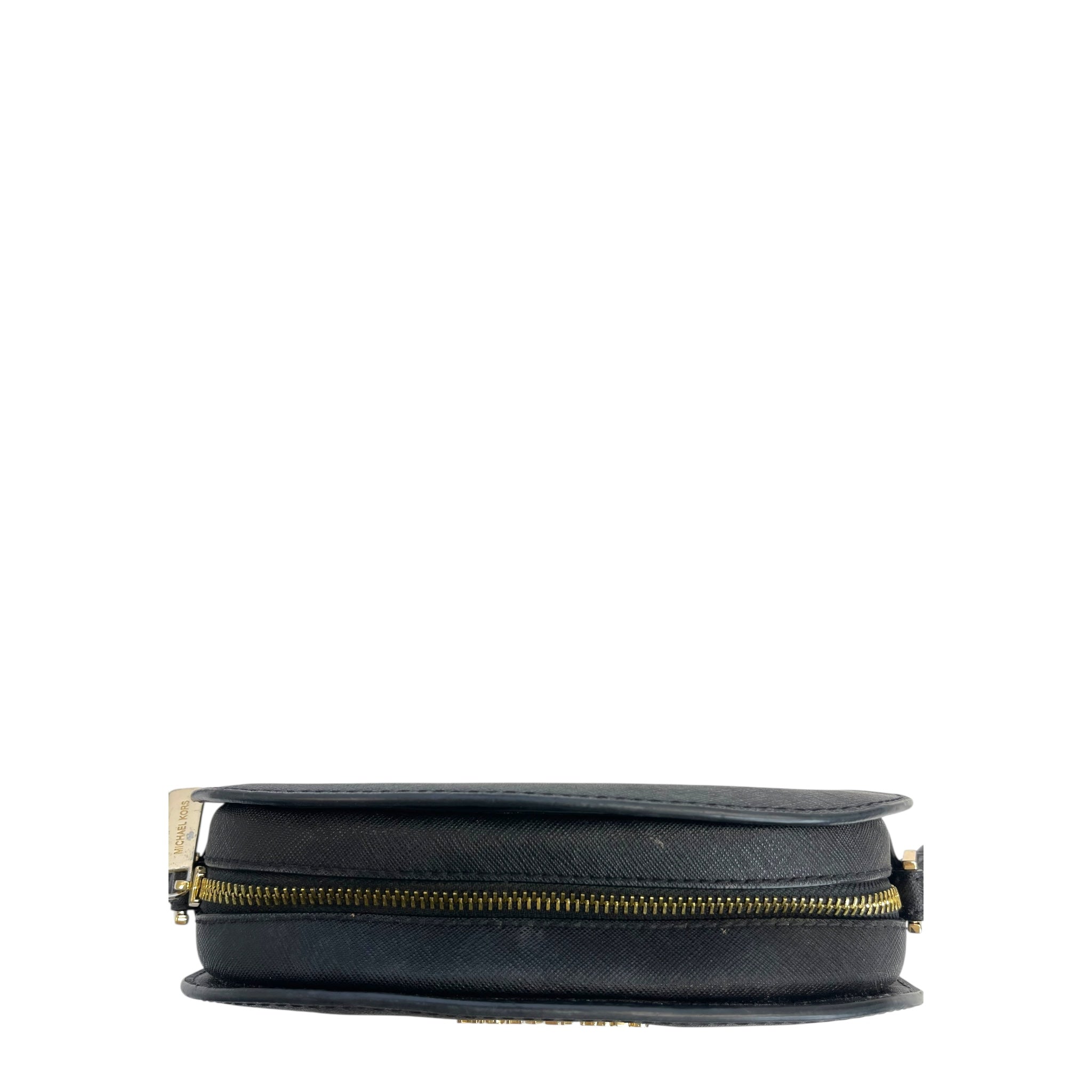 Michael Kors Jet Set Travel Saffiano Leather Crossbody Bag