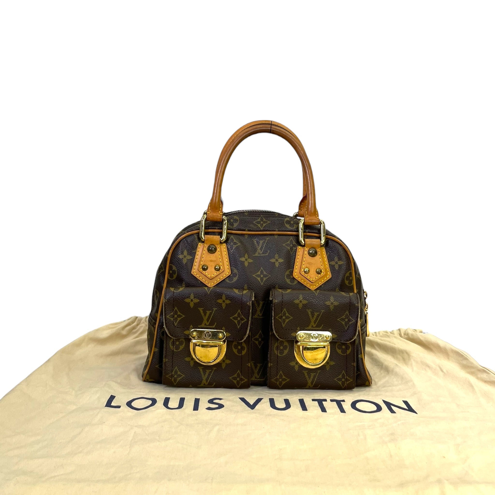 Louis Vuitton Manhattan PM Monogram Canvas Bag