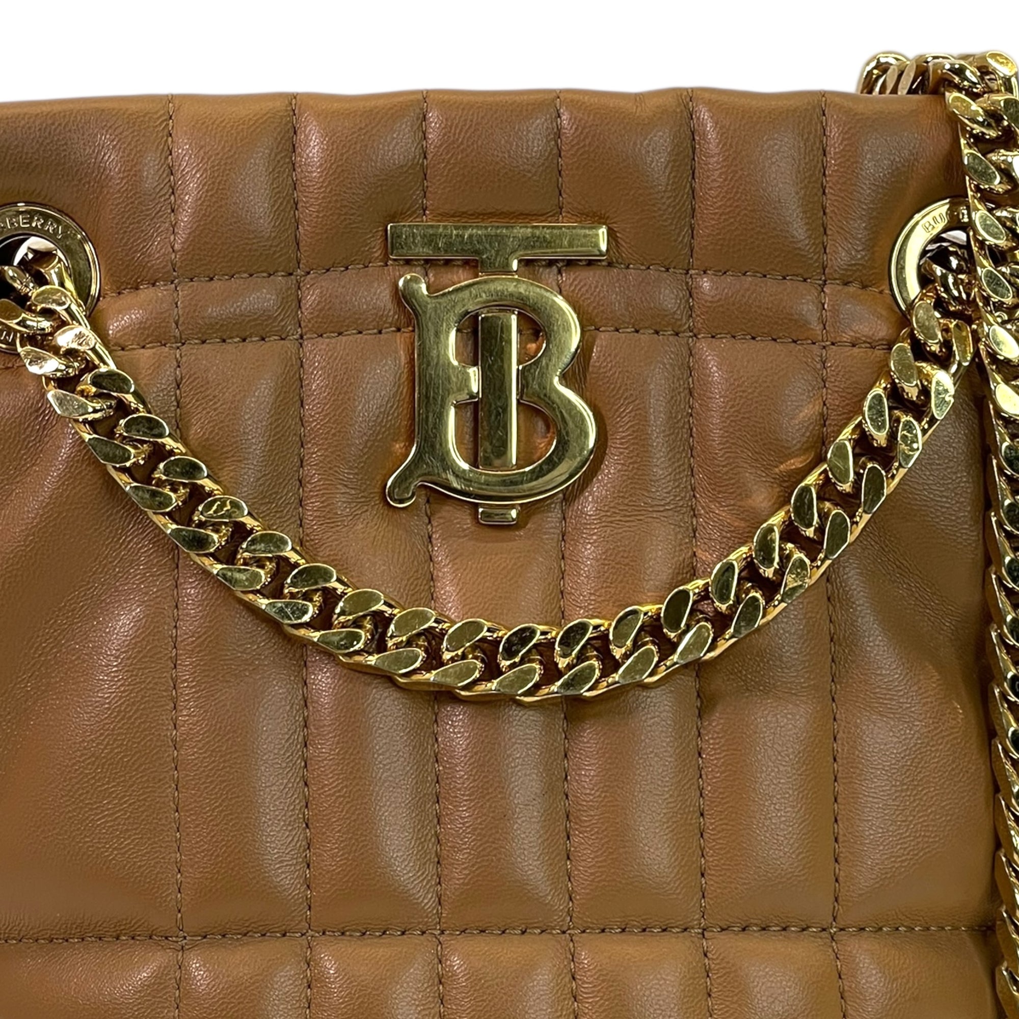 Burberry 'Lola Mini' bucket bag quilted lambskin leather