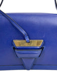 Loewe Barcelona Navy Blue Leather Bag