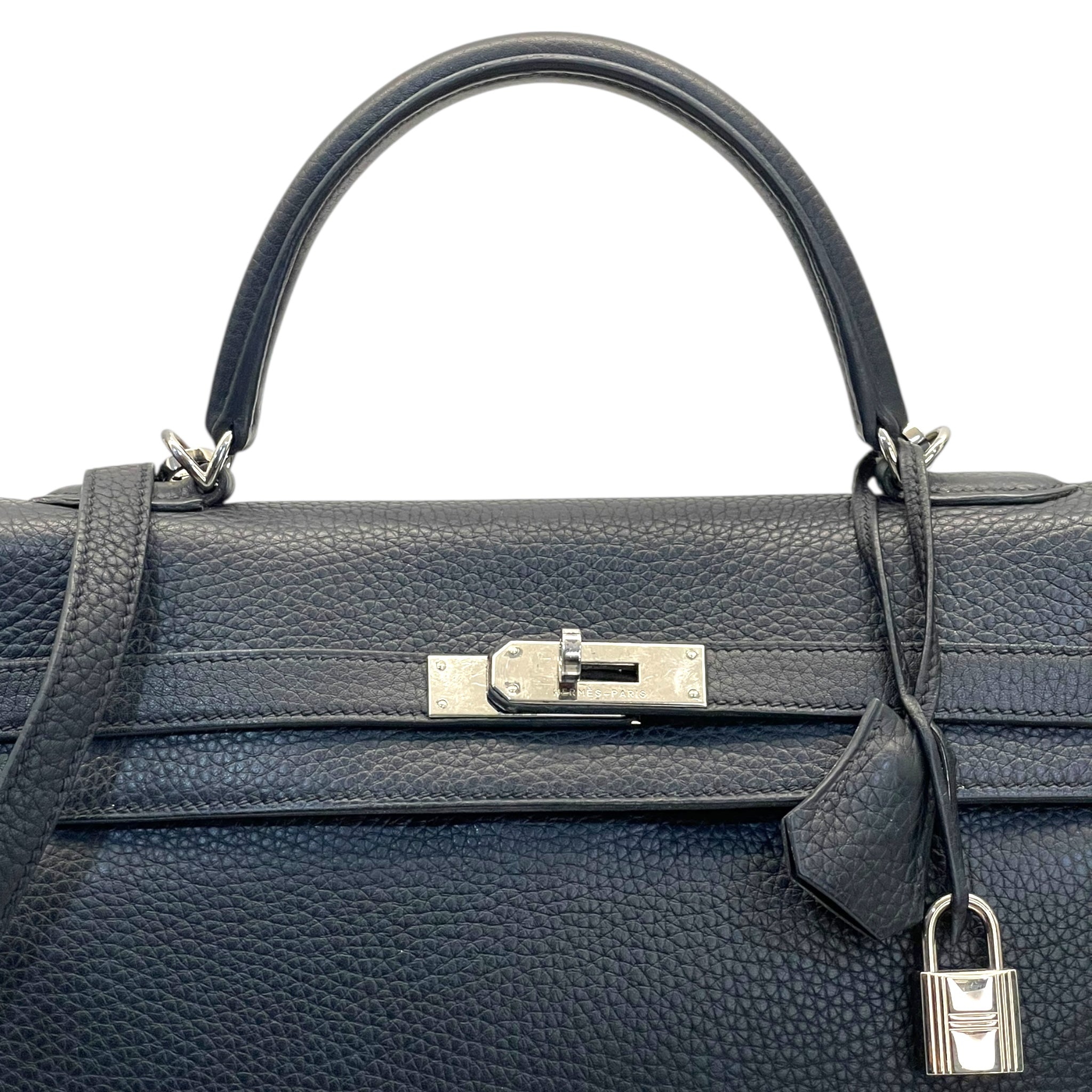 Hermès Kelly 35 Black Togo PHW