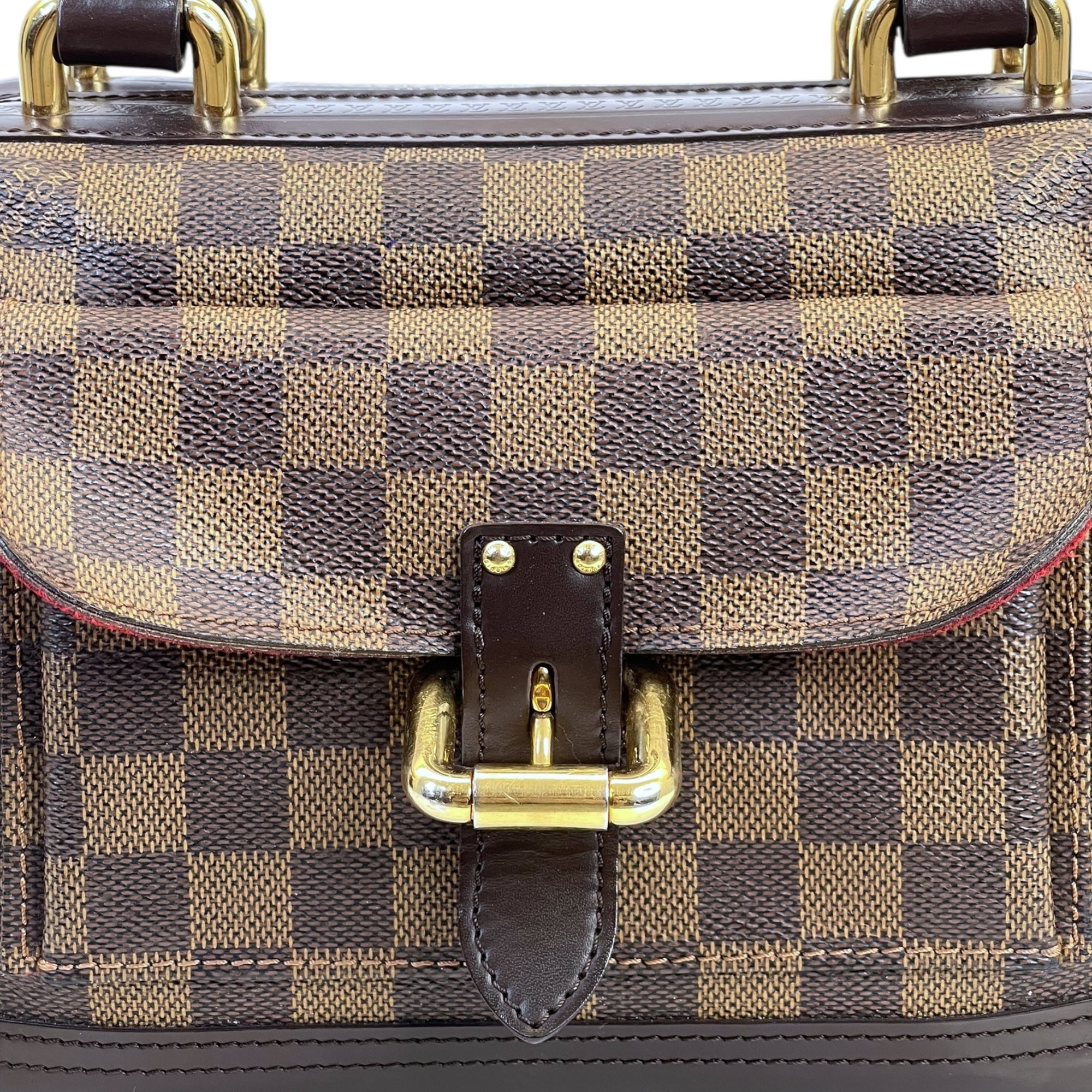 Louis Vuitton Knightsbridge Bag Damier Ebene Canvas