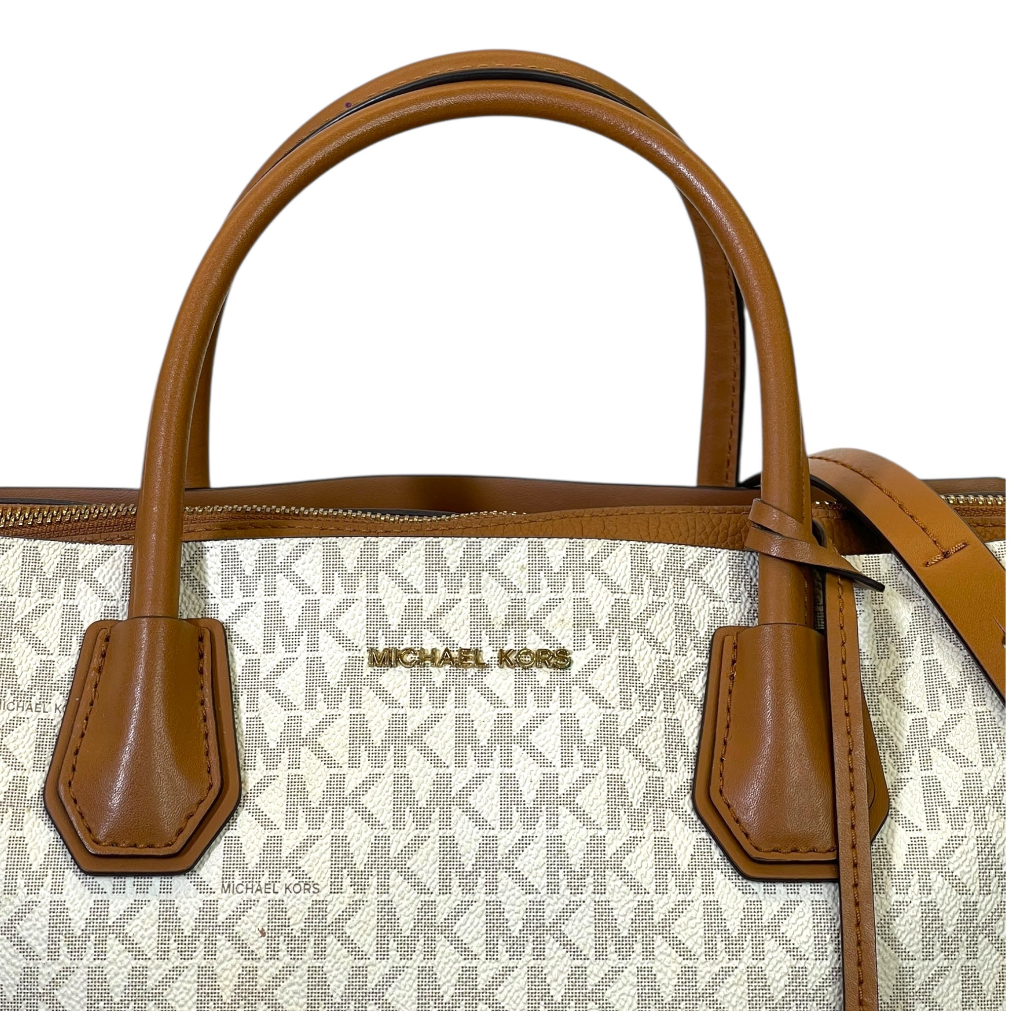 Michael Kors Mercer Signature Logo Satchel