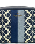 Kate Spade Spade Mini Camera Bag Blue Flower Jacquard