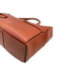 Bottega Veneta Rust Brown Leather Arco Tote Bag