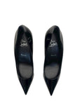 Christan Louboutin Miss Z 80mm Pumps - Patent Calf Leather - Black - Women EU 39
