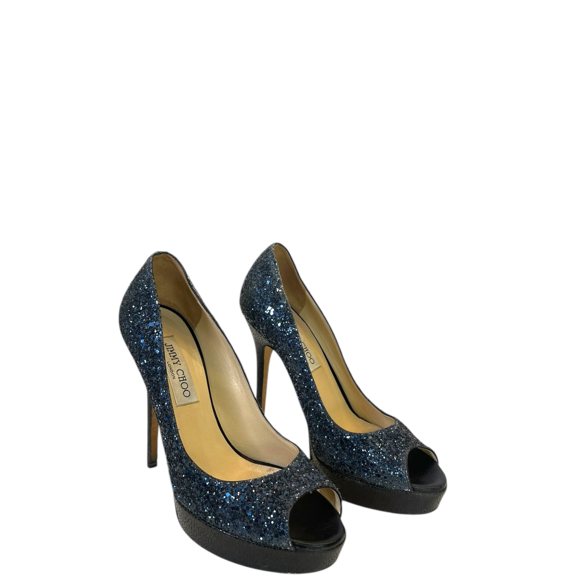 Buy Jimmy Choo Romy 60 Triple Degrade Glitter Pump EU 36 Online