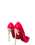 Christian Louboutin So Kate Pumps Neon Hot Pink/Beige EU 38