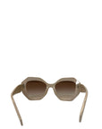 Prada Powder Pink Gradient Symbole Cat Eye Sunglasses