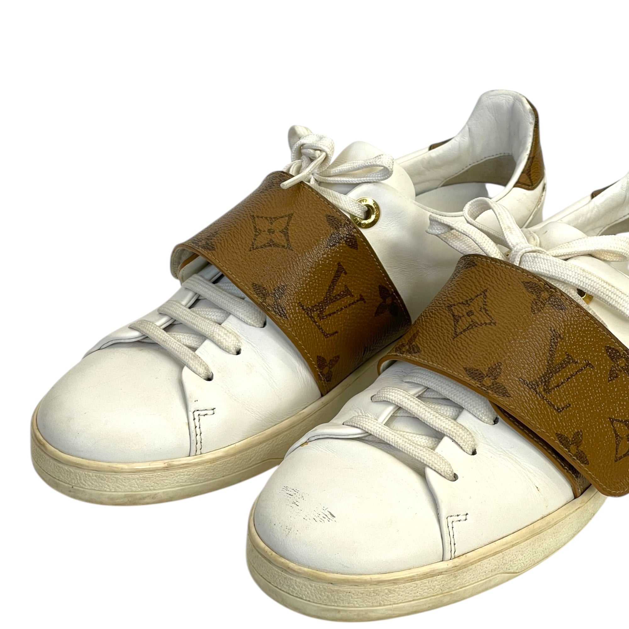 Louis Vuitton Frontrow Sneakers While/Monogram EU 37.5