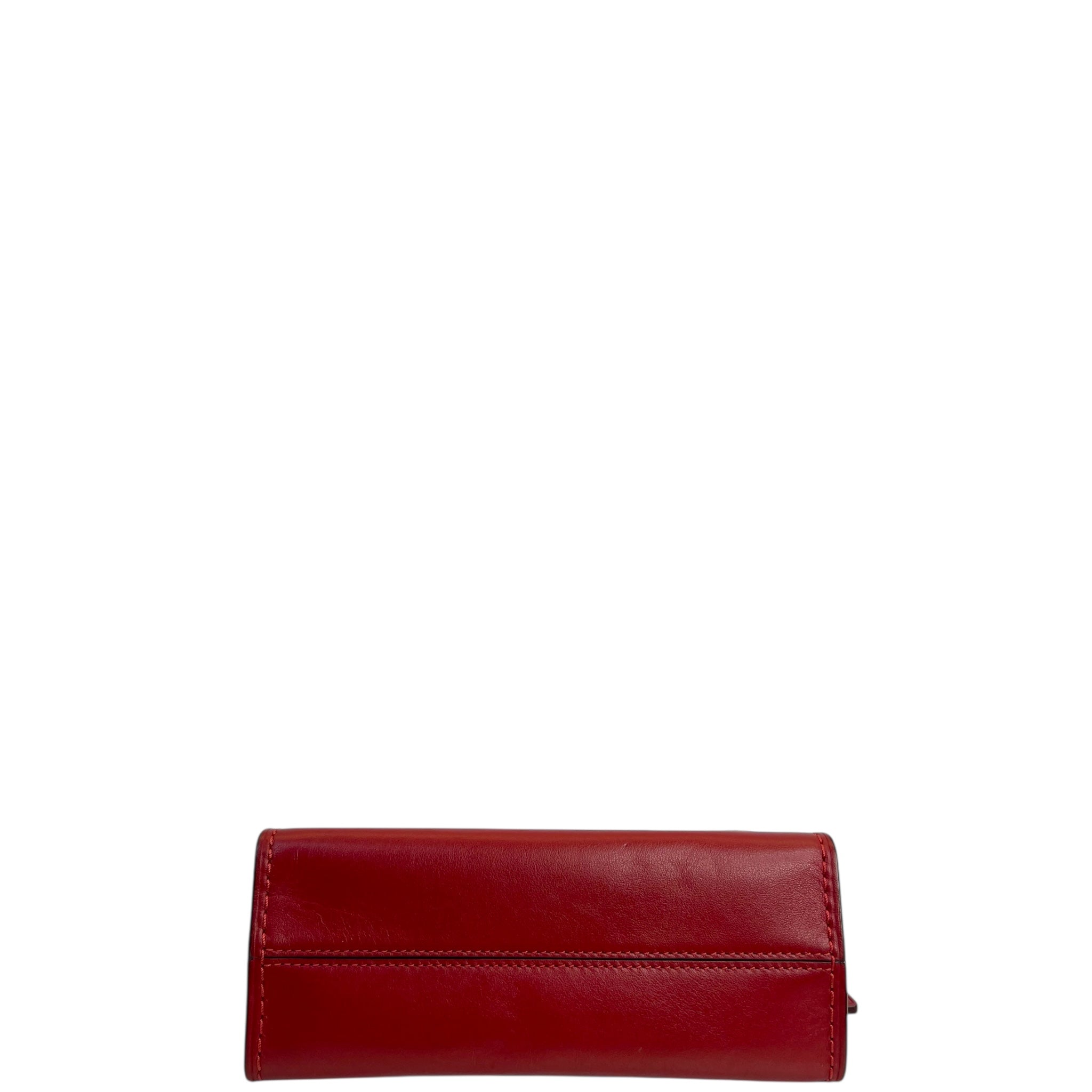 Coach Parker 18 Red Shoulder Bag