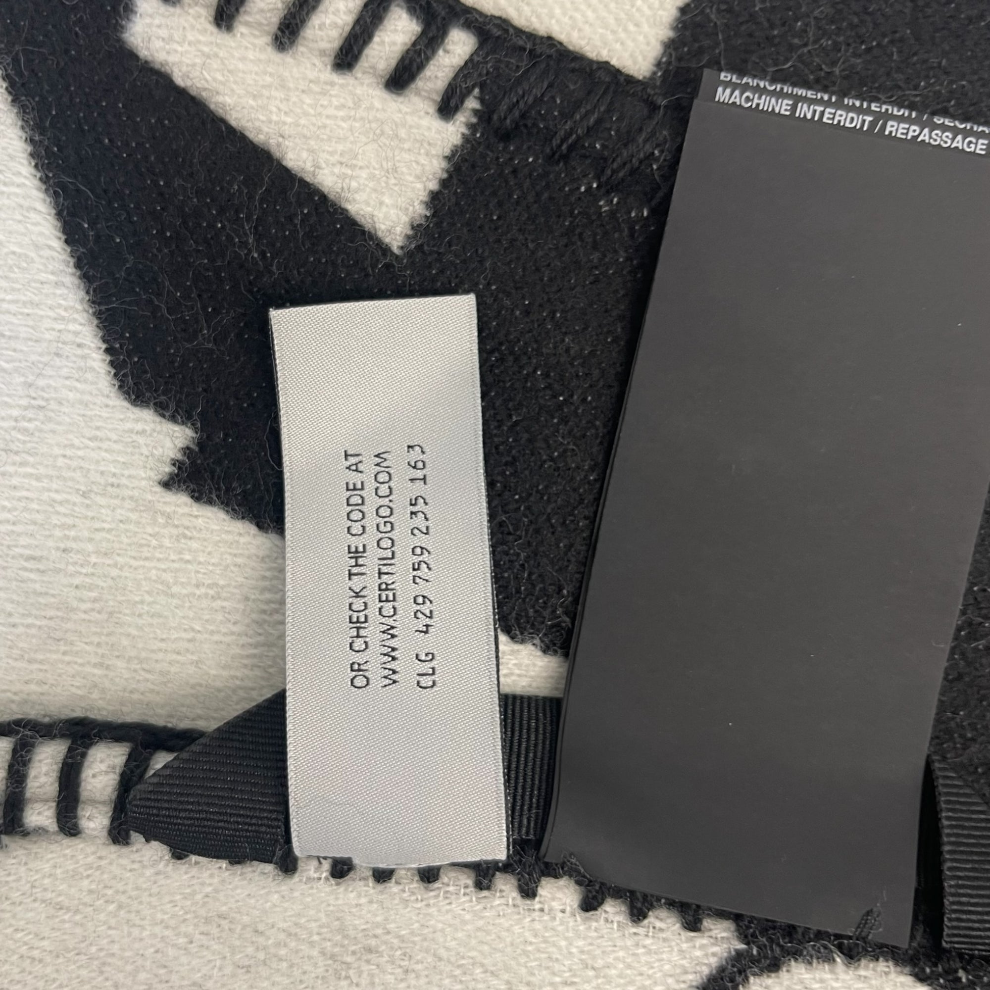 Palm Angels Jacquard Blanket