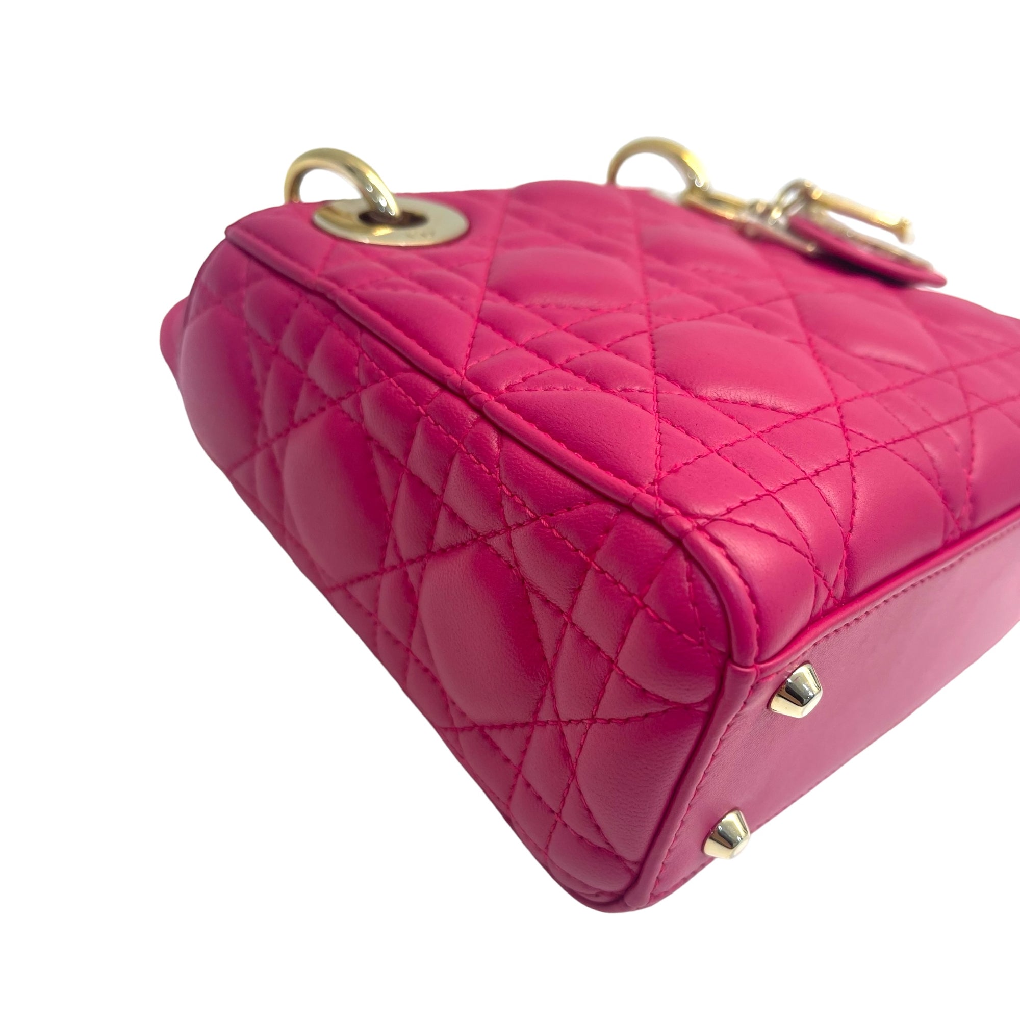 Lady Dior Pink Mini Bag