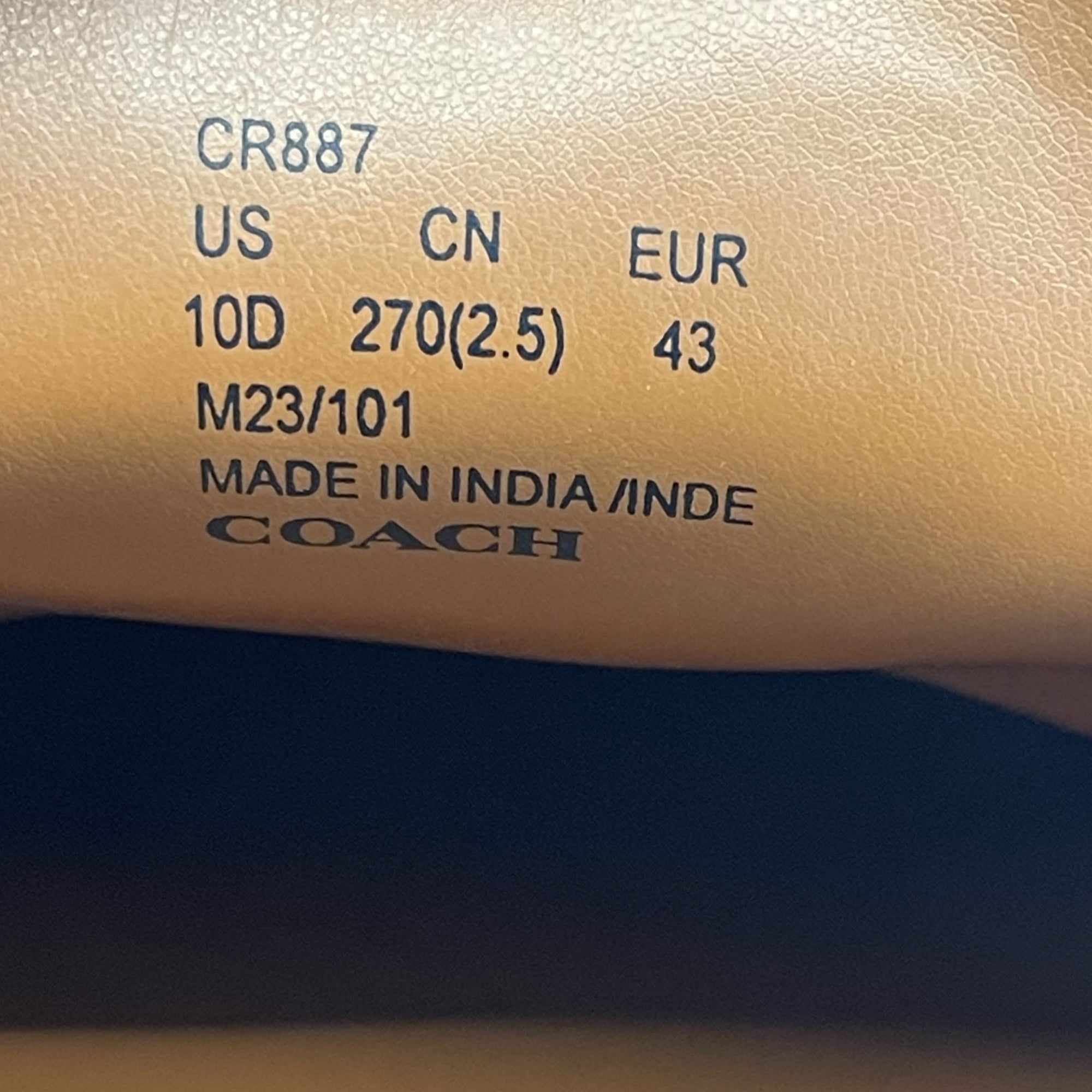Coach Loafers Men - Size EU 43
