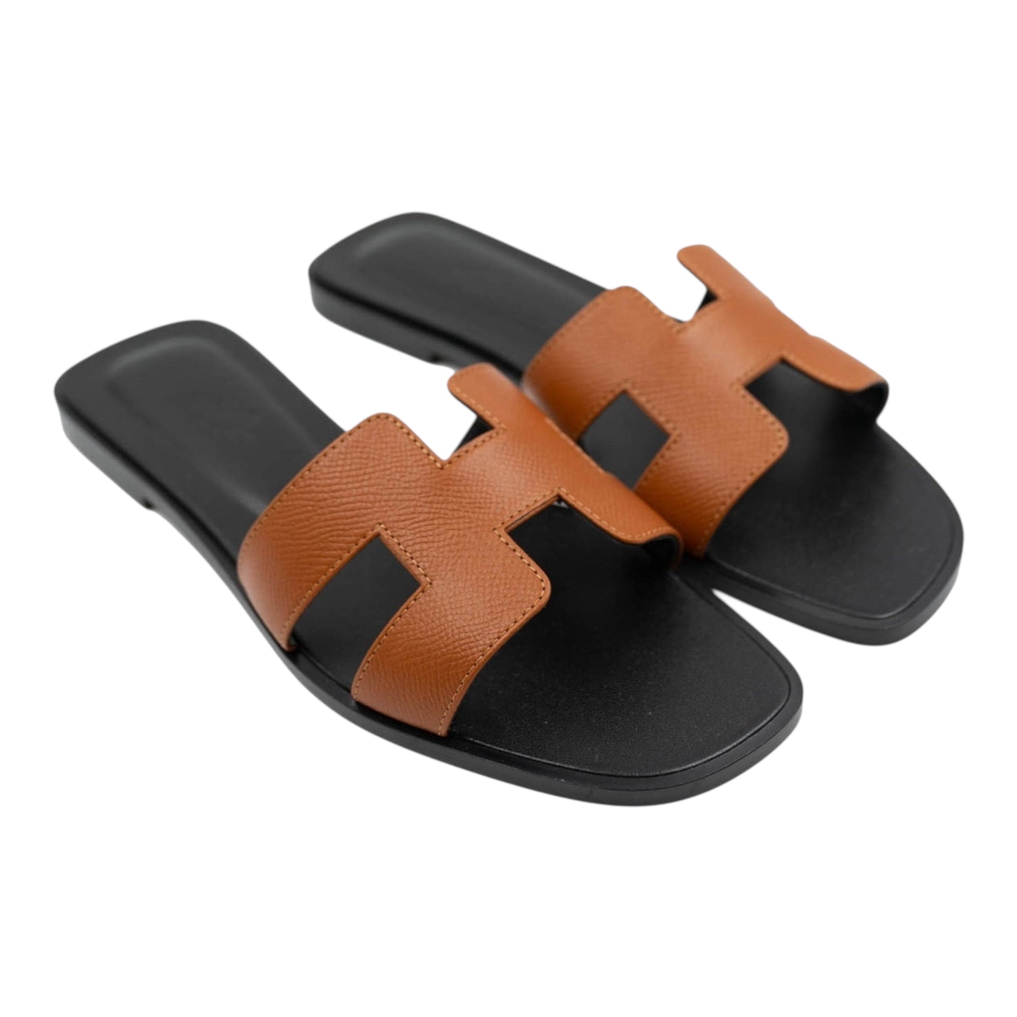 Hermès Oran Tan Sandal EU 39