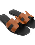 Hermès Oran Tan Sandal EU 39