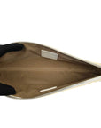 Burberry Long Nova Check Checked Studded Trim Clutch