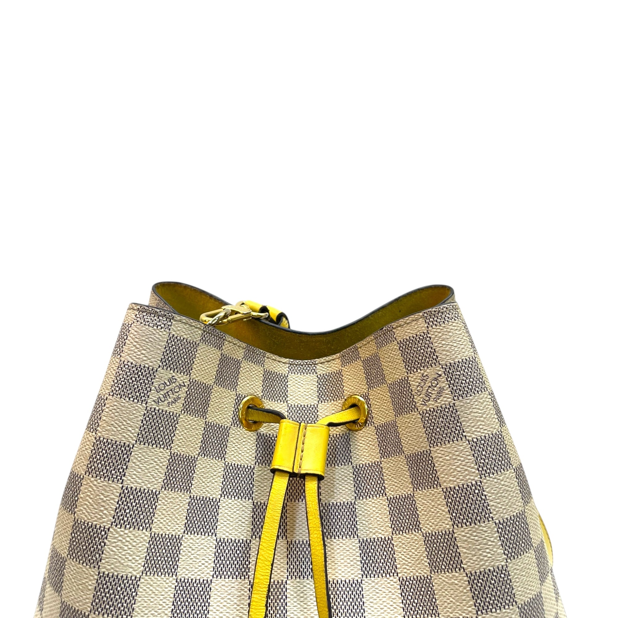Louis Vuitton Neonoe Damier Azur Pineapple Shoulder Bag