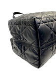 Dior Black Calf Leather Macrocannage To Jules Large Tote Bag