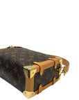Louis Vuitton Monogram Side Trunk Handbag