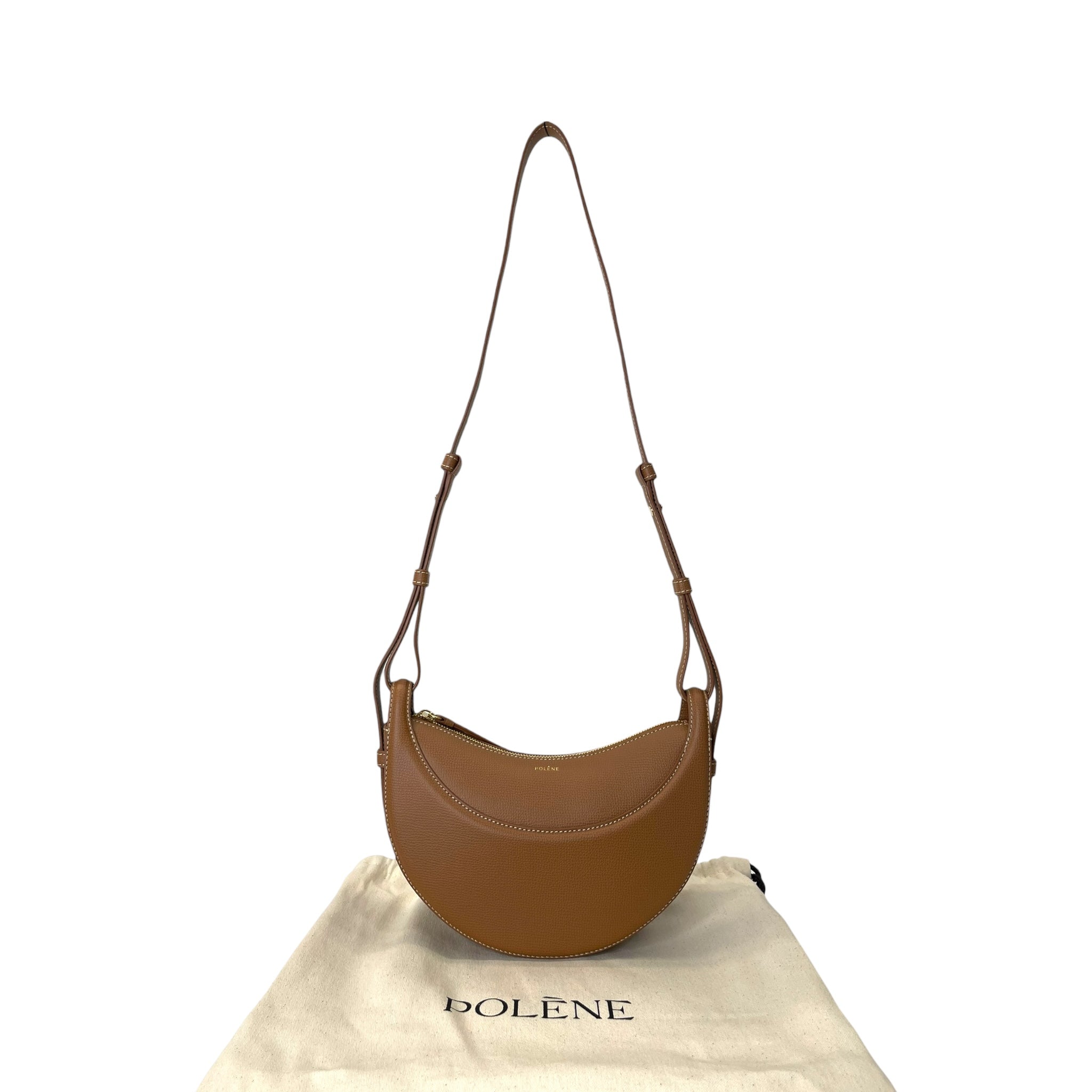 Polène Numéro Dix Camel Calf Leather