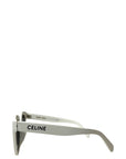 Celine White Square Sunglasses