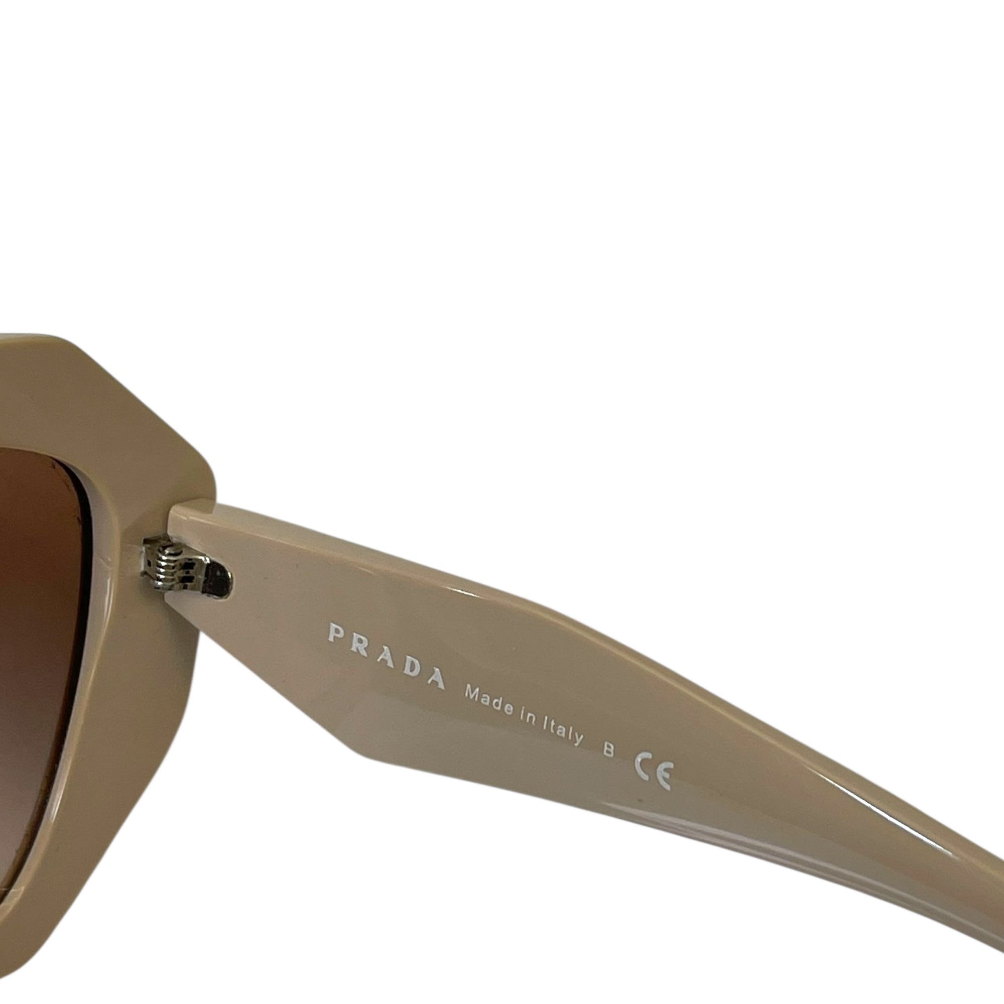 Prada Powder Pink Gradient Symbole Cat Eye Sunglasses