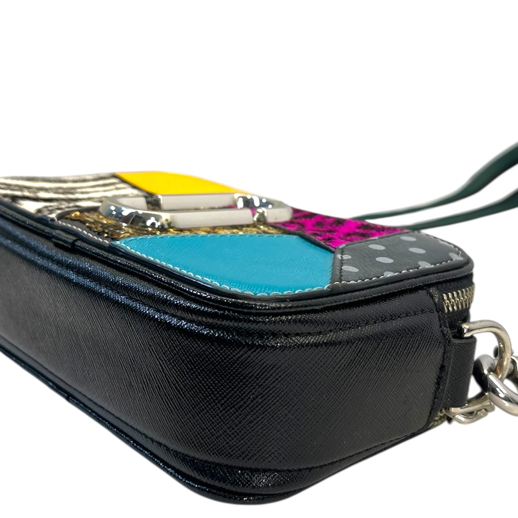 Marc Jacobs Snapshot Punk Patchwork Camera Bag