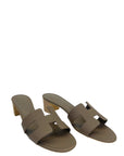 Hermès Oasis Sandals Etoupe EU 41