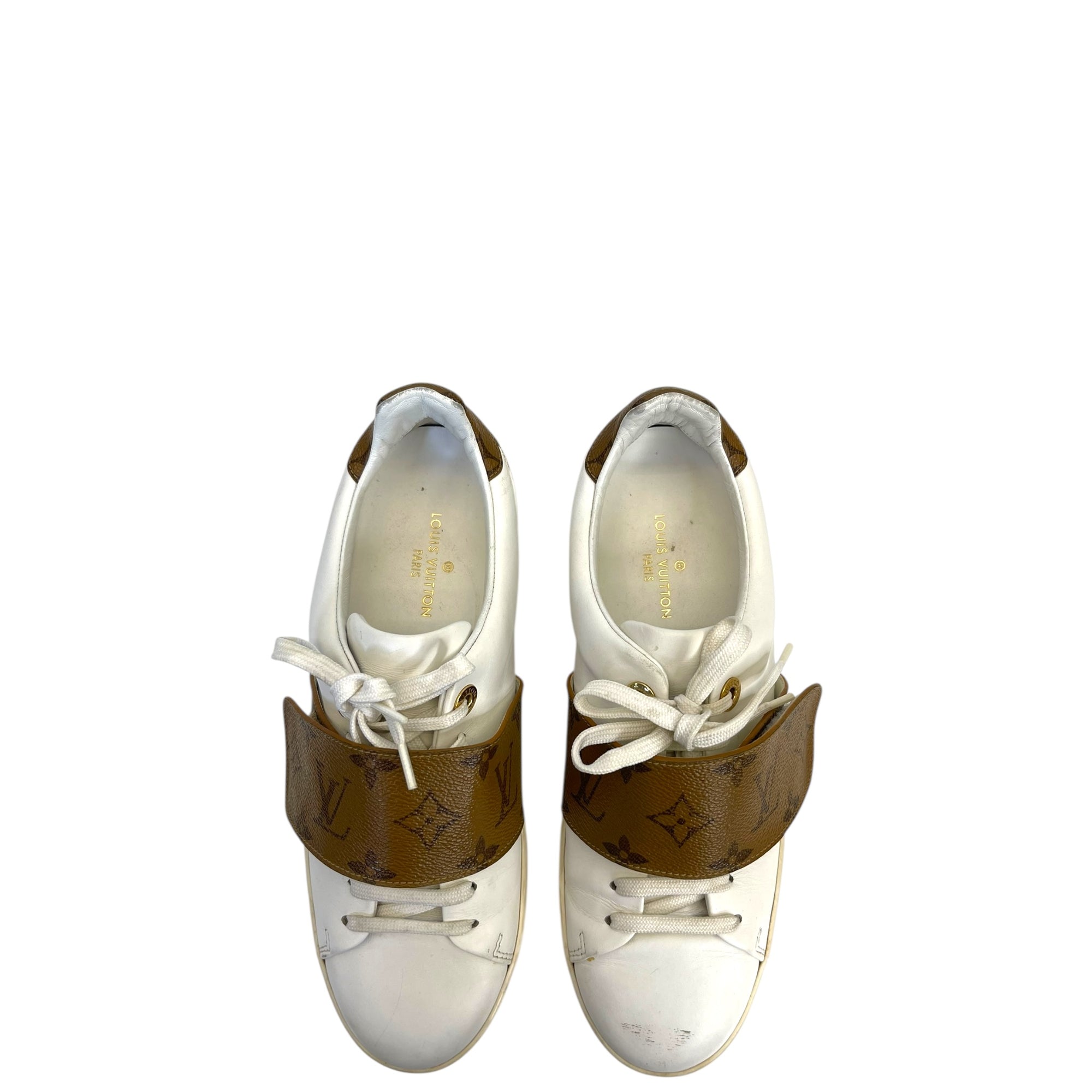 Louis Vuitton Frontrow Sneakers While/Monogram EU 37.5