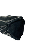 Judith Leiber Embellished Black Suede Shoulder Bag