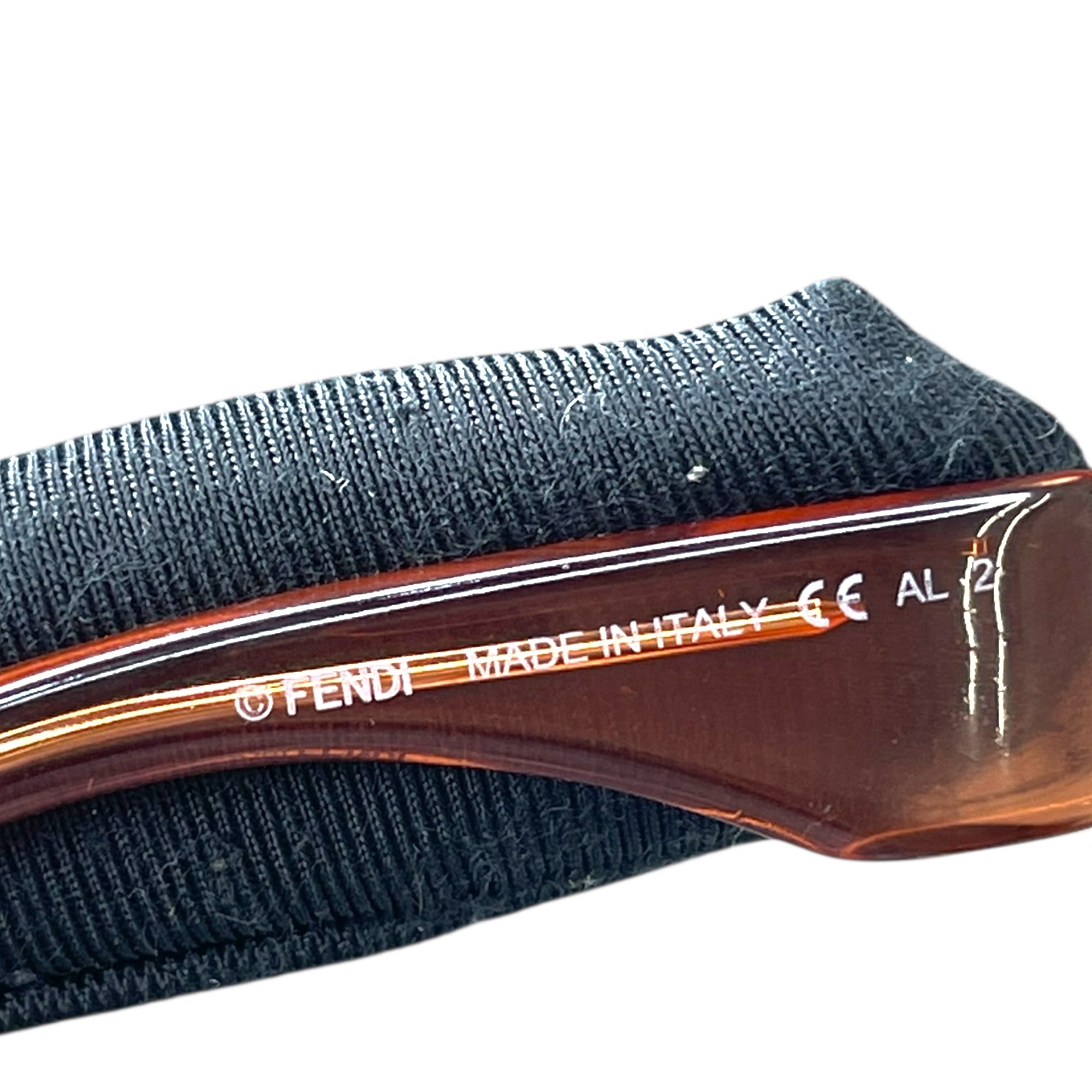 Fendi Roma Mirrored Orange Square Frame Sunglasses