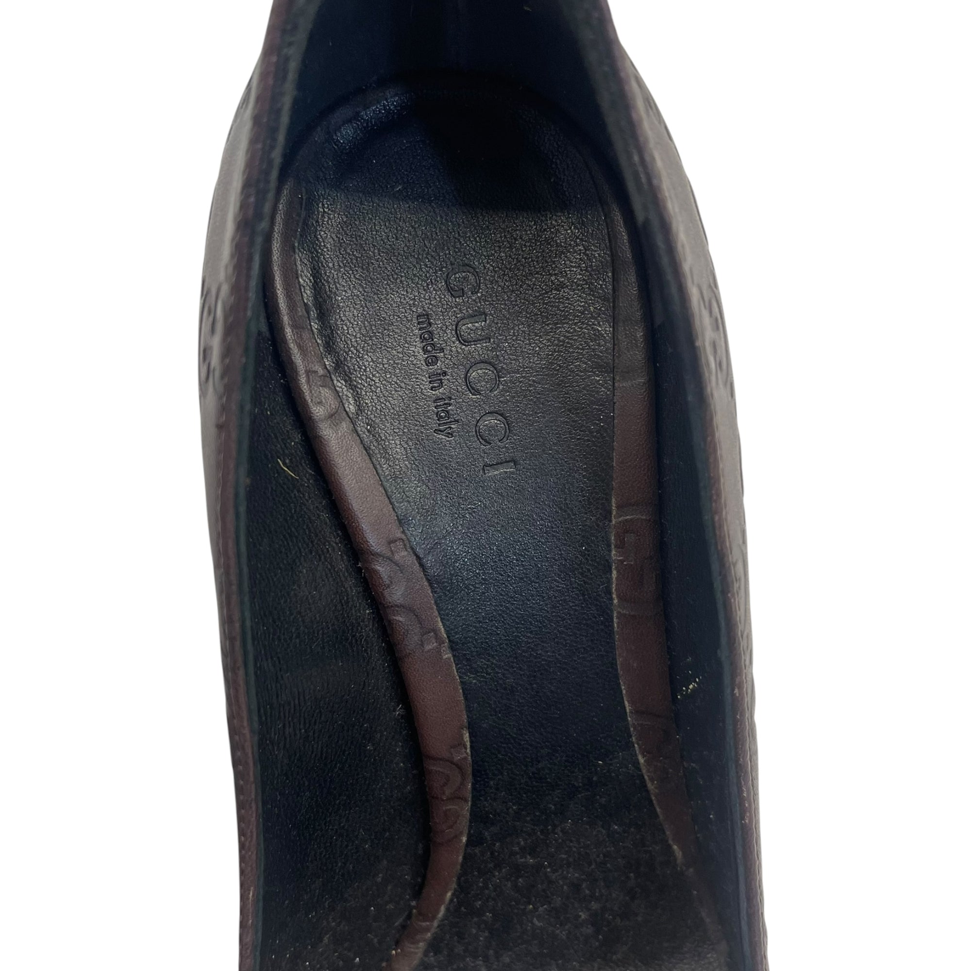 Gucci GG Brown Pump Heels EU 37.5
