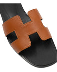 Hermès Oran Tan Sandal EU 39