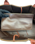 Bottega Veneta Rust Brown Leather Arco Tote Bag