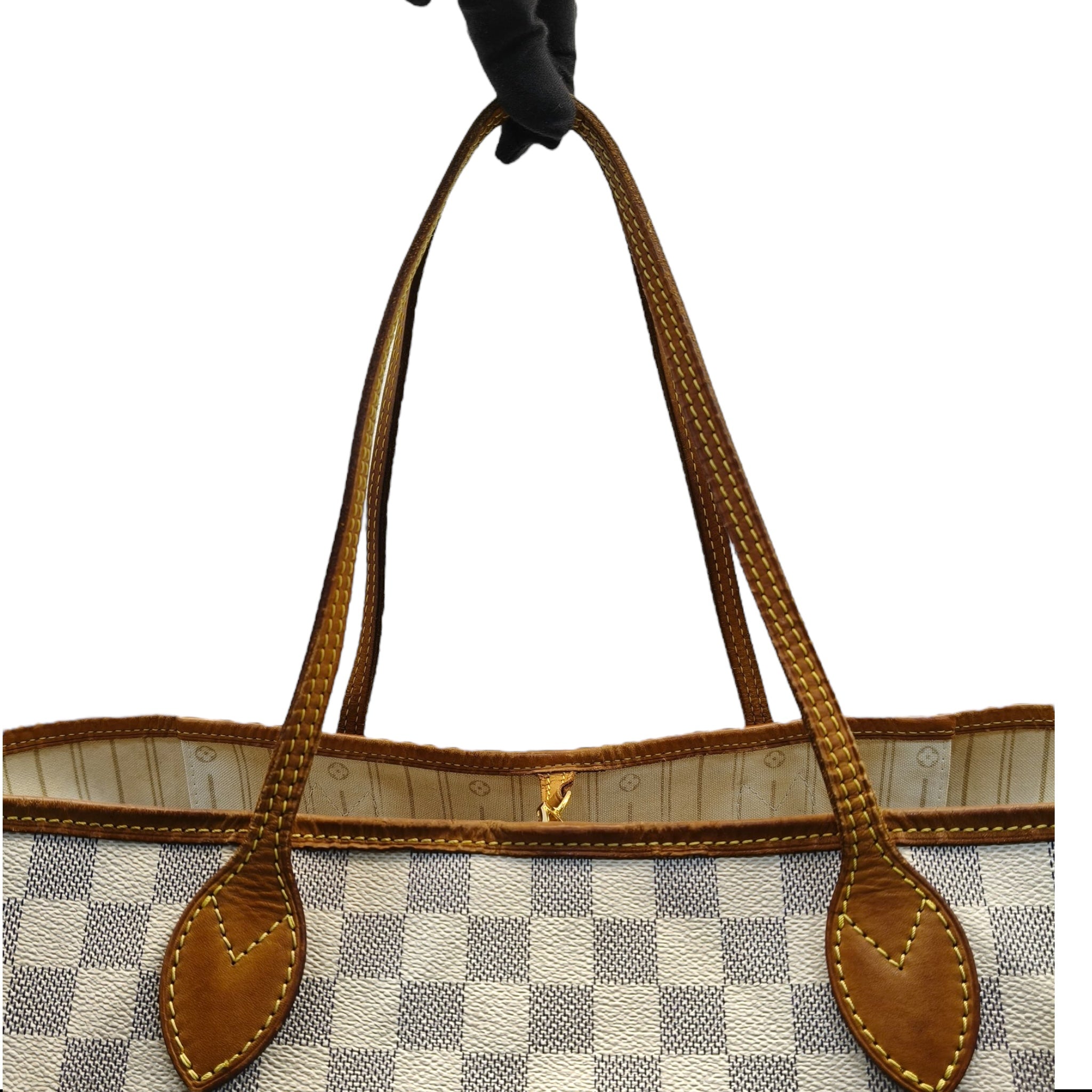 Louis Vuitton Neverfull GM Damier Azur Canvas Bag