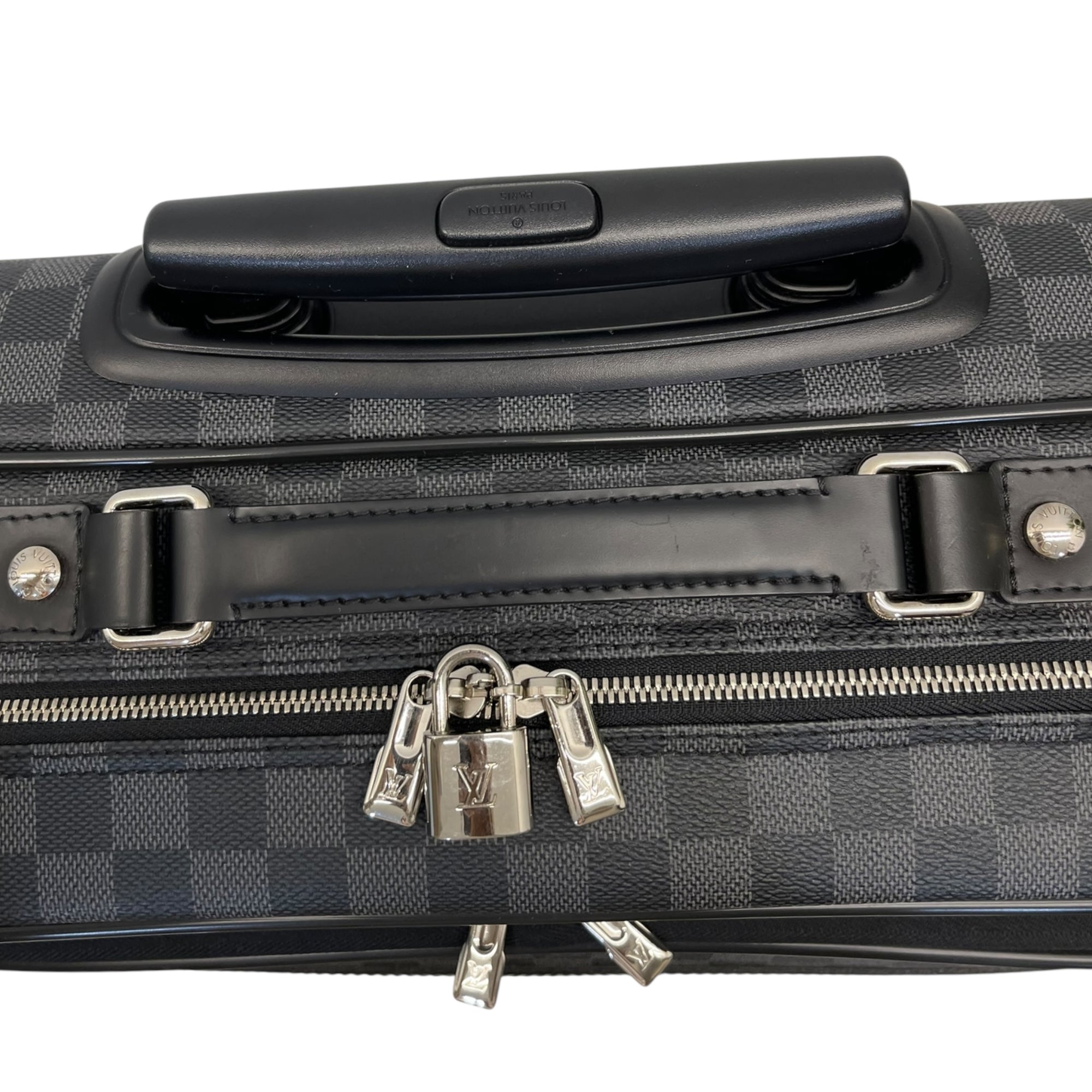 Louis Vuitton Damier Graphite Canvas Pilot Case Luggage