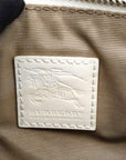Burberry Long Nova Check Checked Studded Trim Clutch