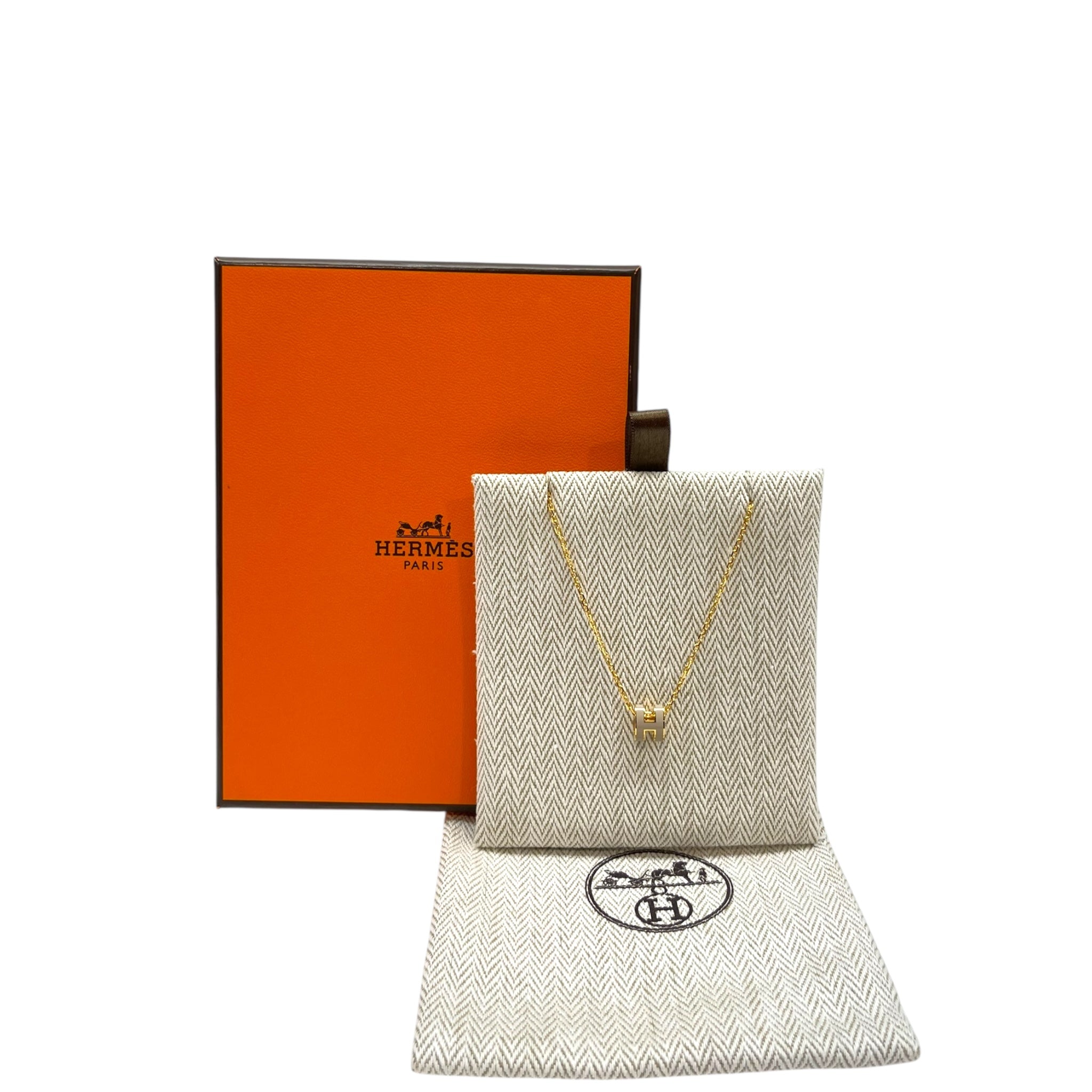 Hermès Mini Pop H Pendant Necklace