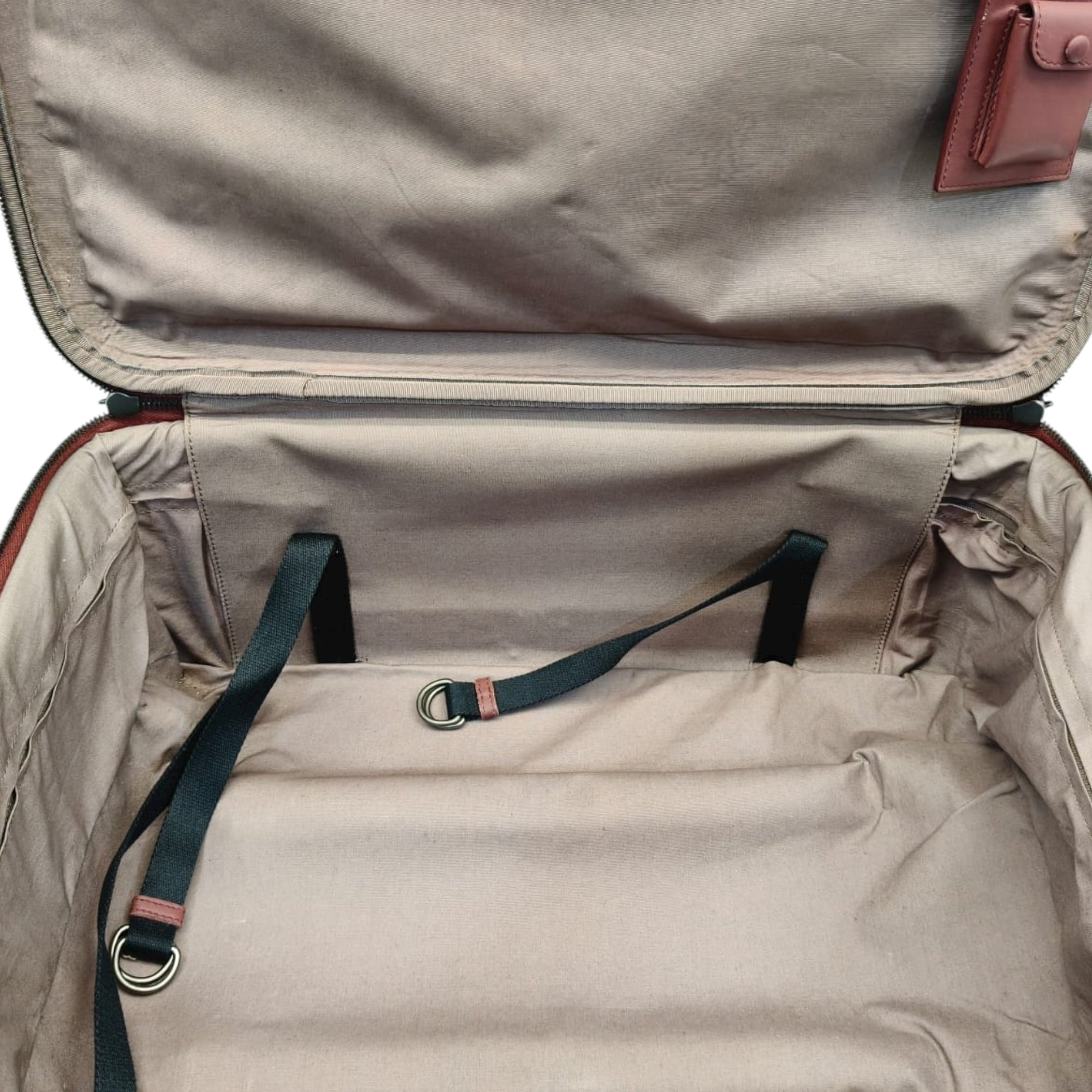 Bottega Veneta Trolley VN Leather Suitcase Red