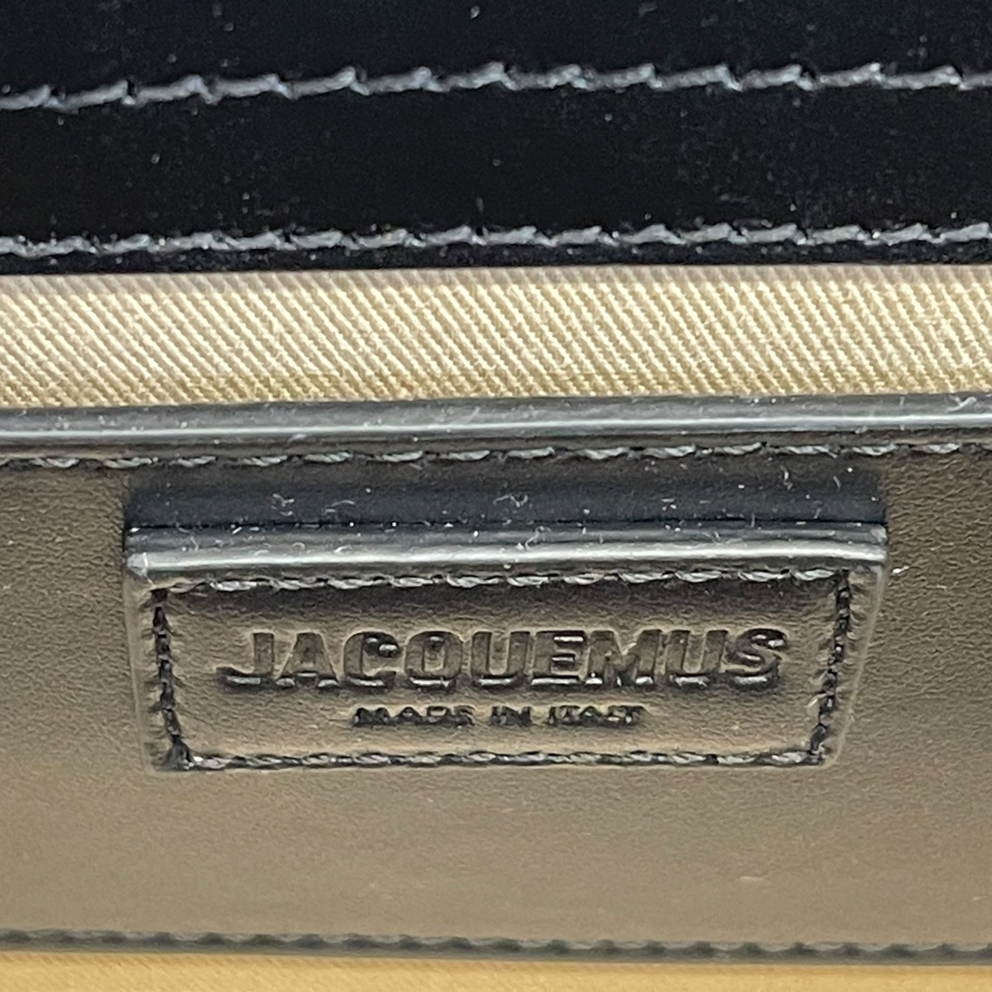 Jacquemus Black The Large Bambino Bag