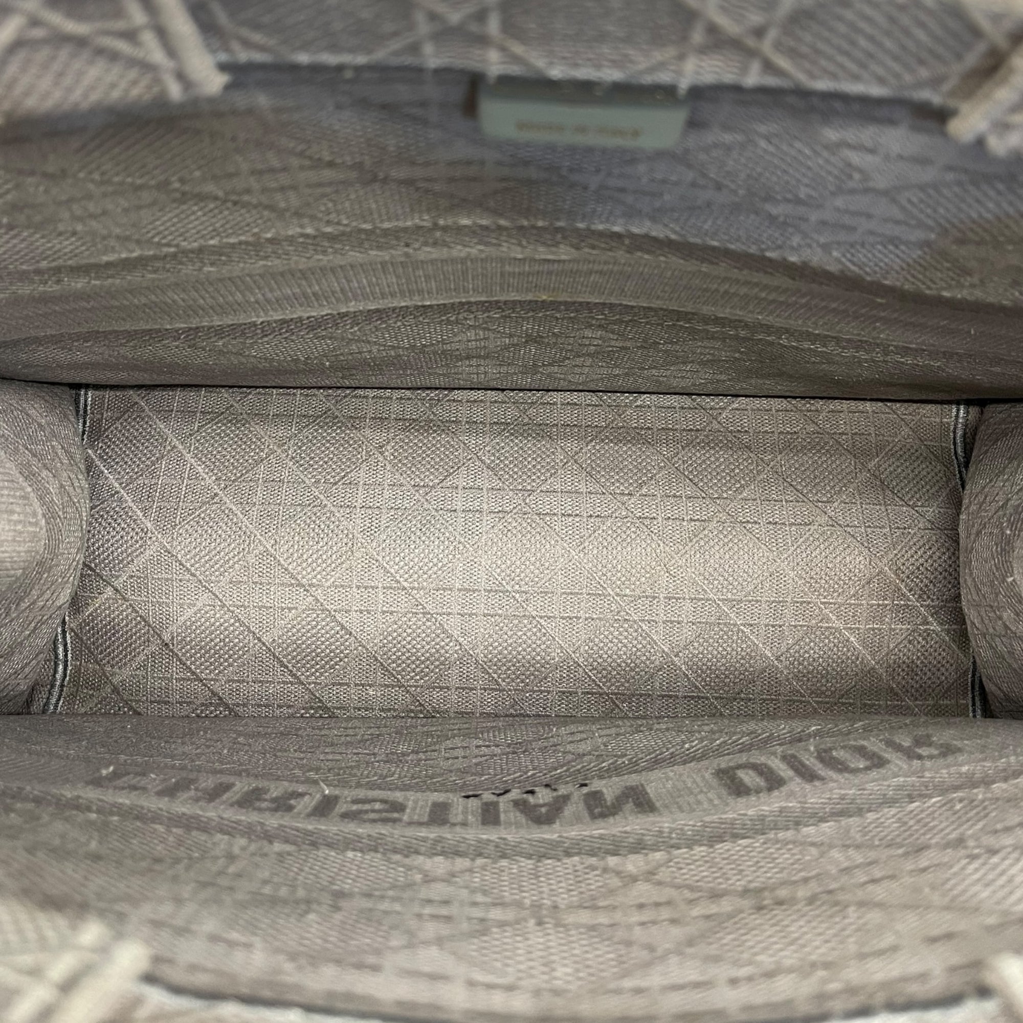 Dior Book Tote Large Cannage Canvas