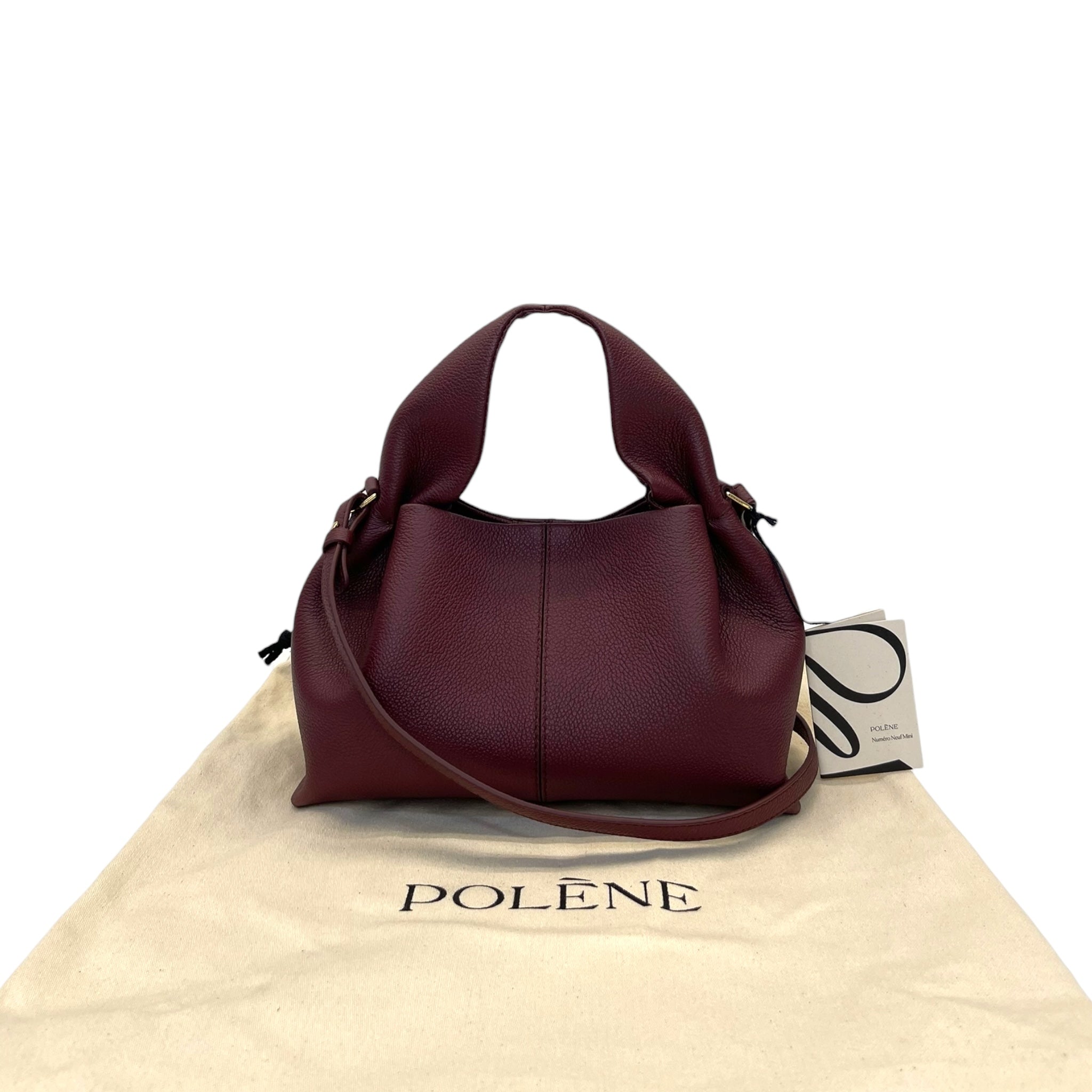 Polène Numéro Neuf Mini Textured Black Cherry