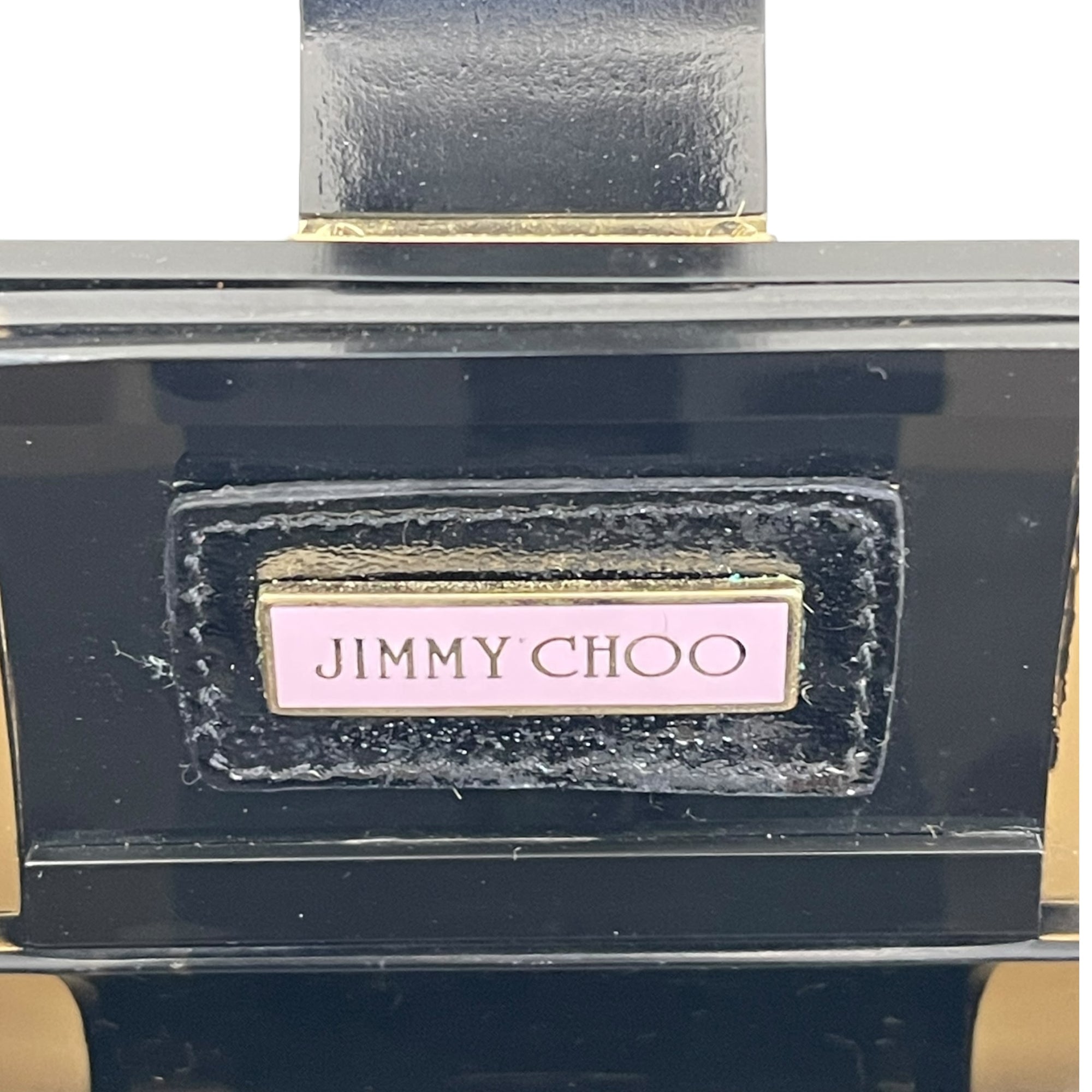 Jimmy Choo Ganache Natural Leopard Print Pony Clutch Bag