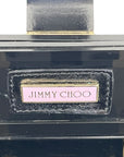 Jimmy Choo Ganache Natural Leopard Print Pony Clutch Bag