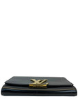 Louis Vuitton Chain Louise GM bag Black Leather