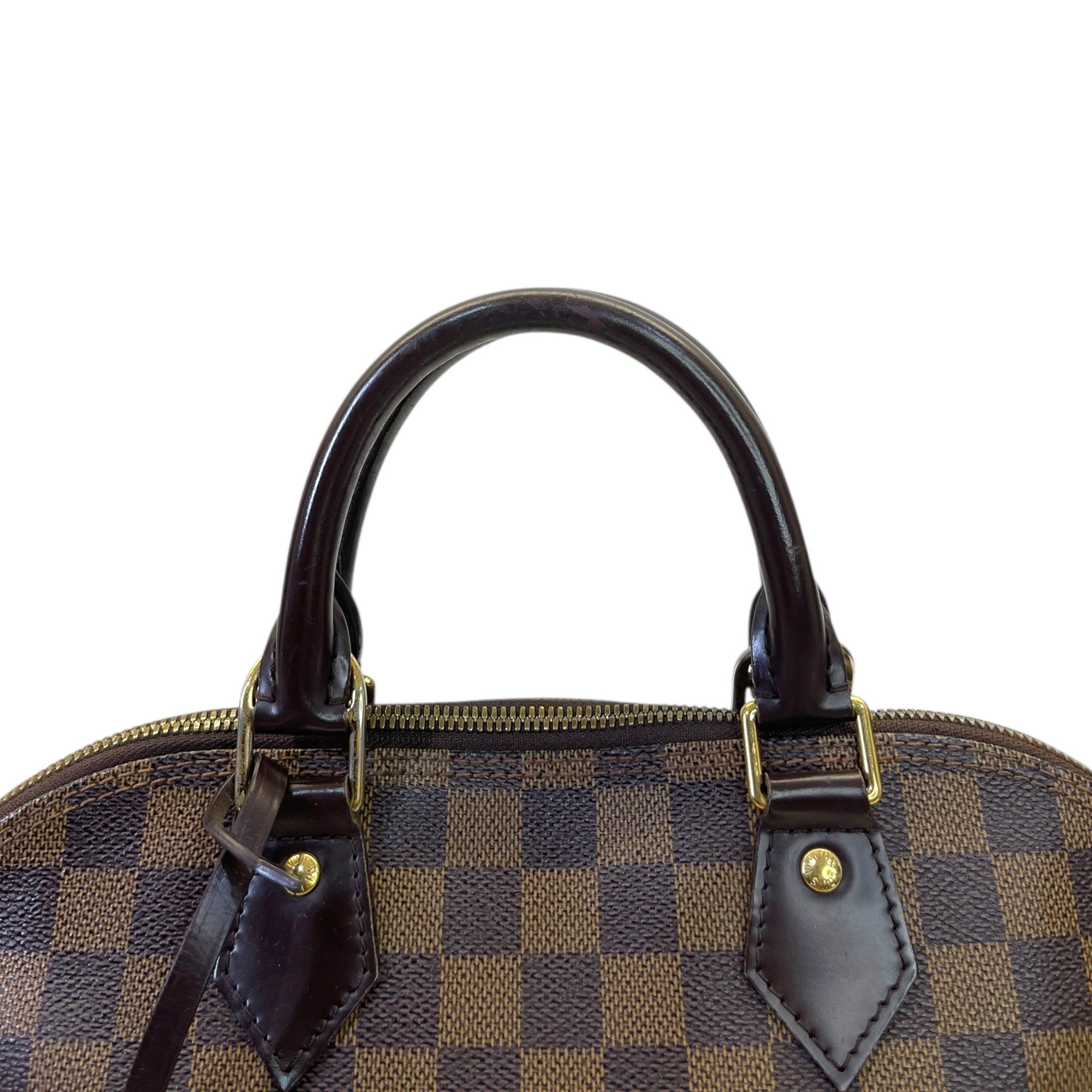 Louis Vuitton Alma PM Bag Damier Ebene Canvas